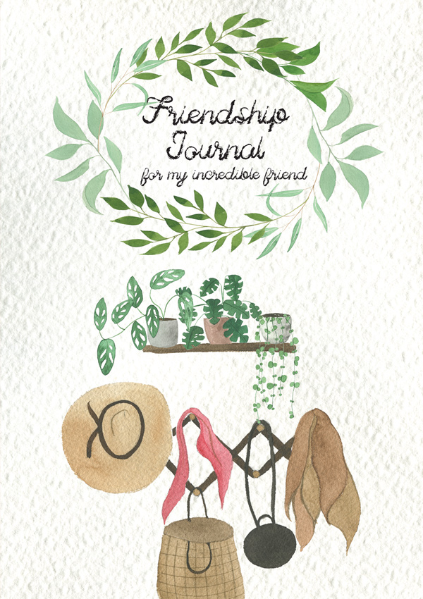 Friendship-Journal-for-my-incredible-friend-Notebook-journal-design-by-white-wood-studio