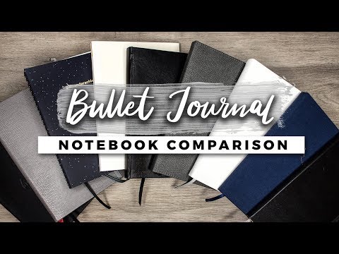 Which Notebook is the Best for Bullet Journaling?! | STATIONERY SHOWDOWN